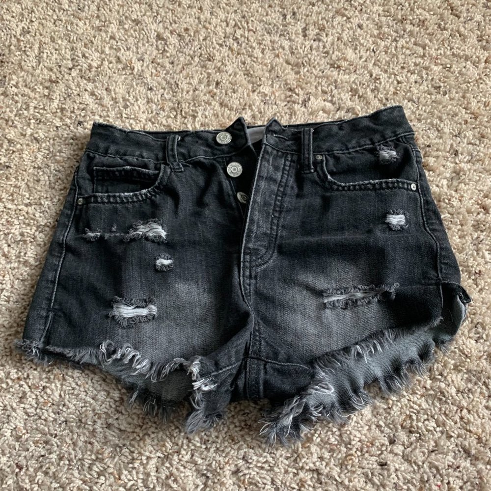 RSQ High Rise jean shorts